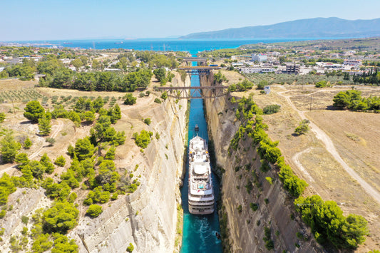 【販売開始】2025年コリントス運河通峡クルーズ