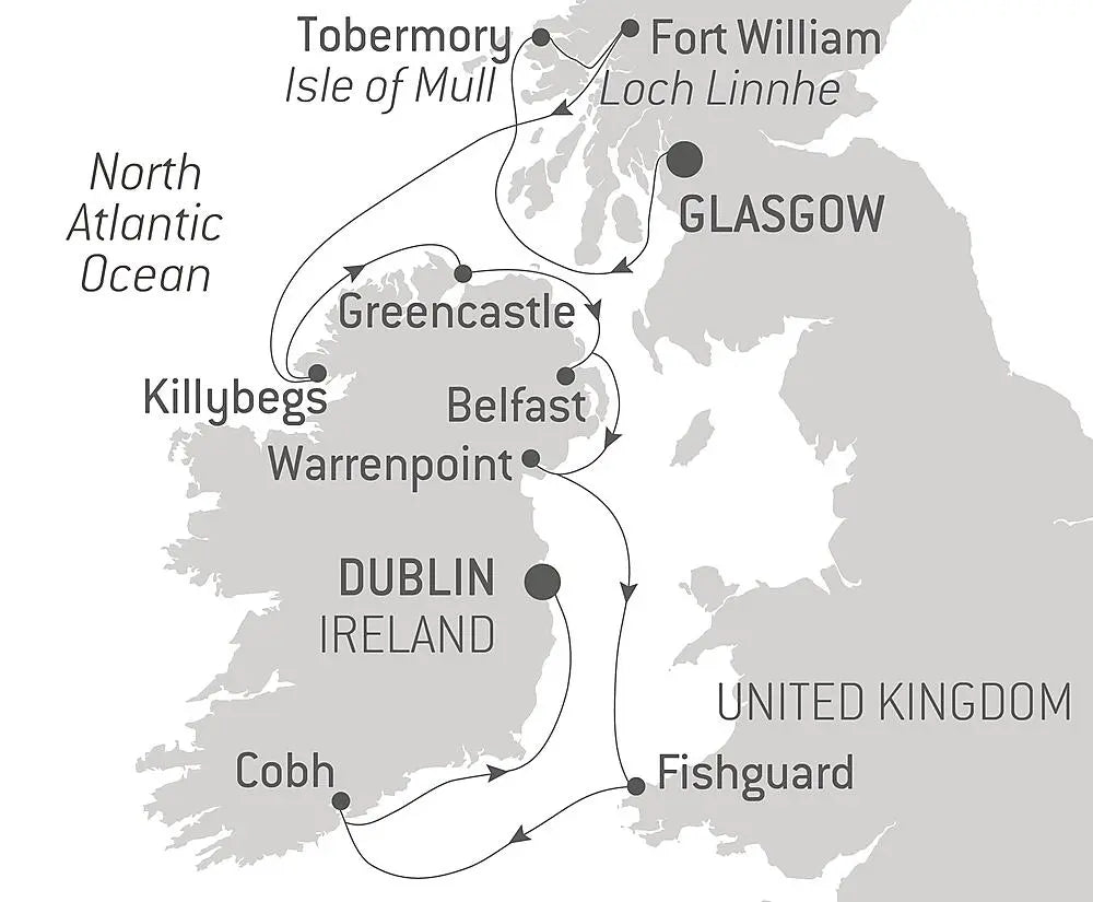 ケルトの秘境と風景を巡る旅　10日間