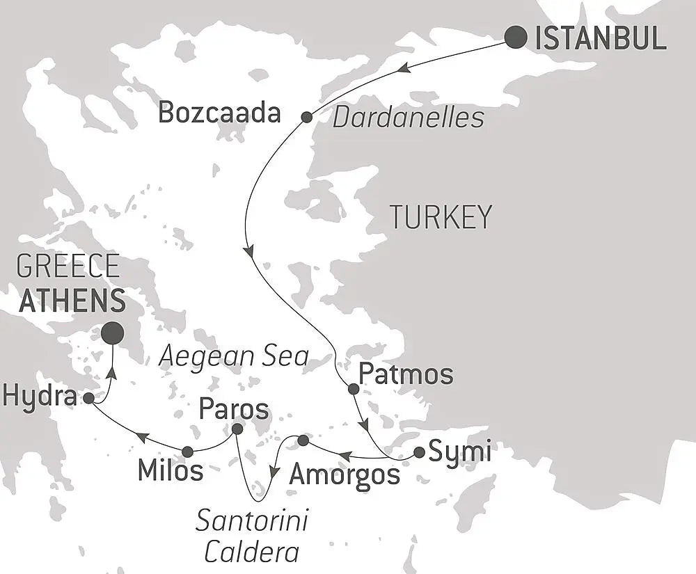 エーゲ海　古代の奇跡を訪ねて